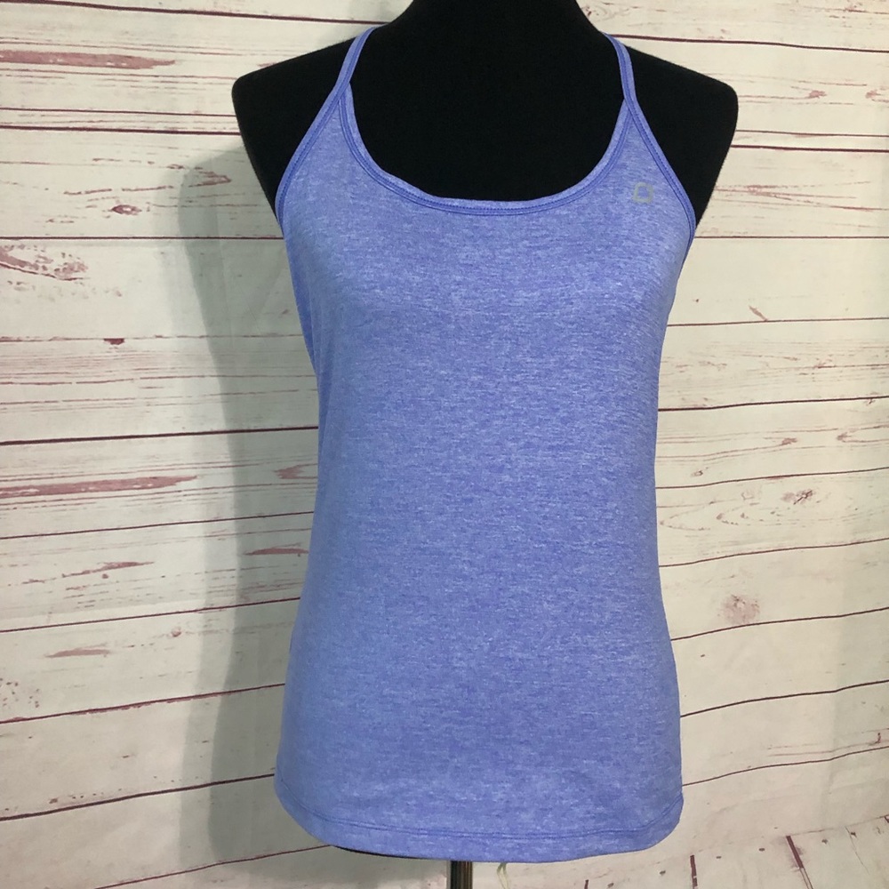 Lorna Jane Periwinkle Strappy Racerback  Workout Tank